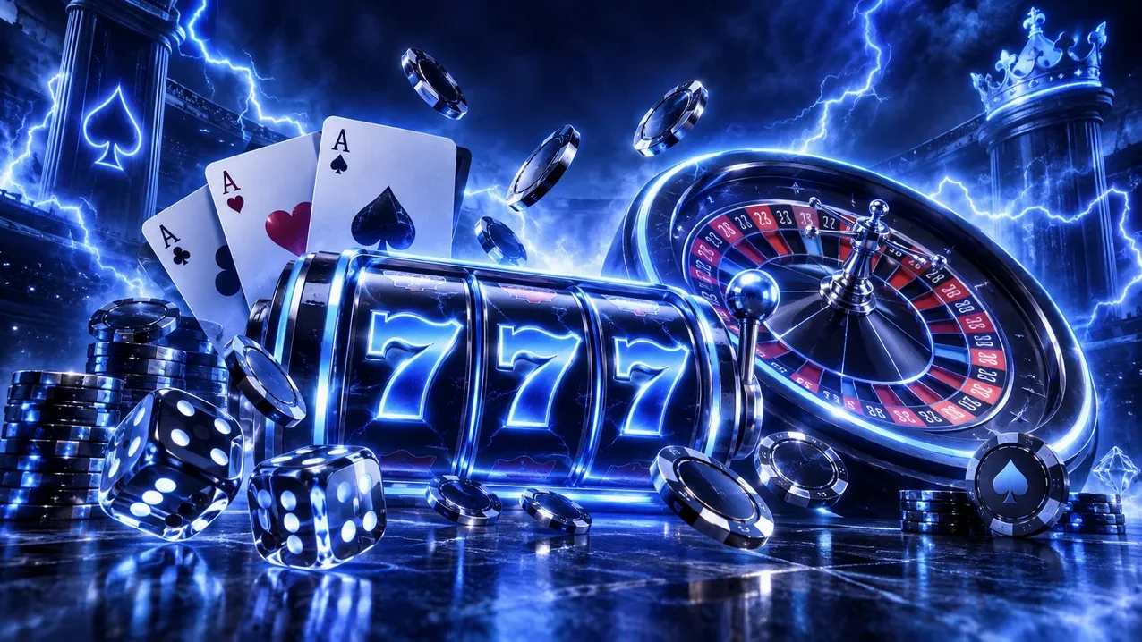 Player enjoying Rainbet online casino games